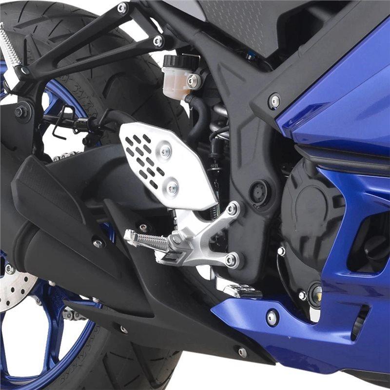 Front Footrest Foot Peg Pedal Mounting Bracket For YZF R25 R3 MT-25 MT-03 2014-  Motorcycles