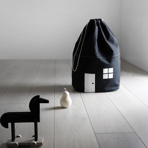 Multi-function Storage Bag Cute Pattern for Home Cotton for Children's Toys Decoration for Kids Room
