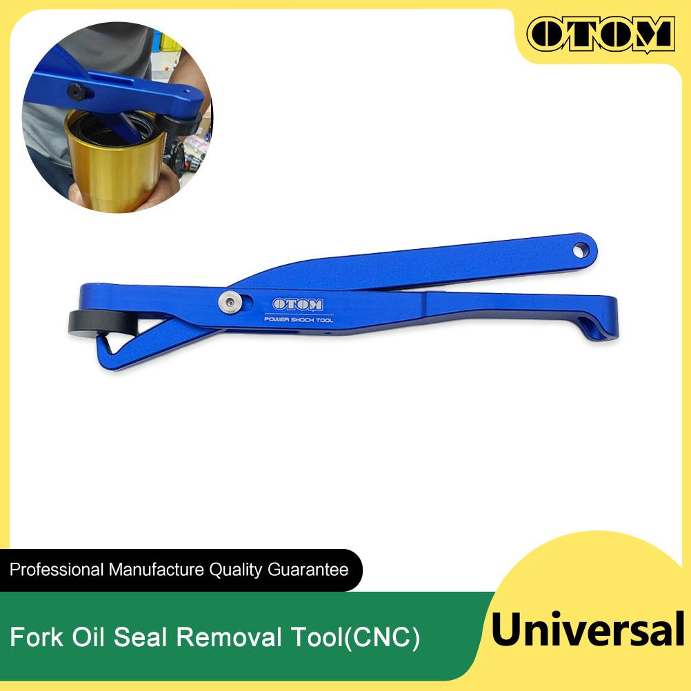 OTOM Universal Motorcycle Fork Oil Seal Removal Tool Aluminium Shock Absorbing Repair Adjusting Accessories For EXC EXCF CRF YZ