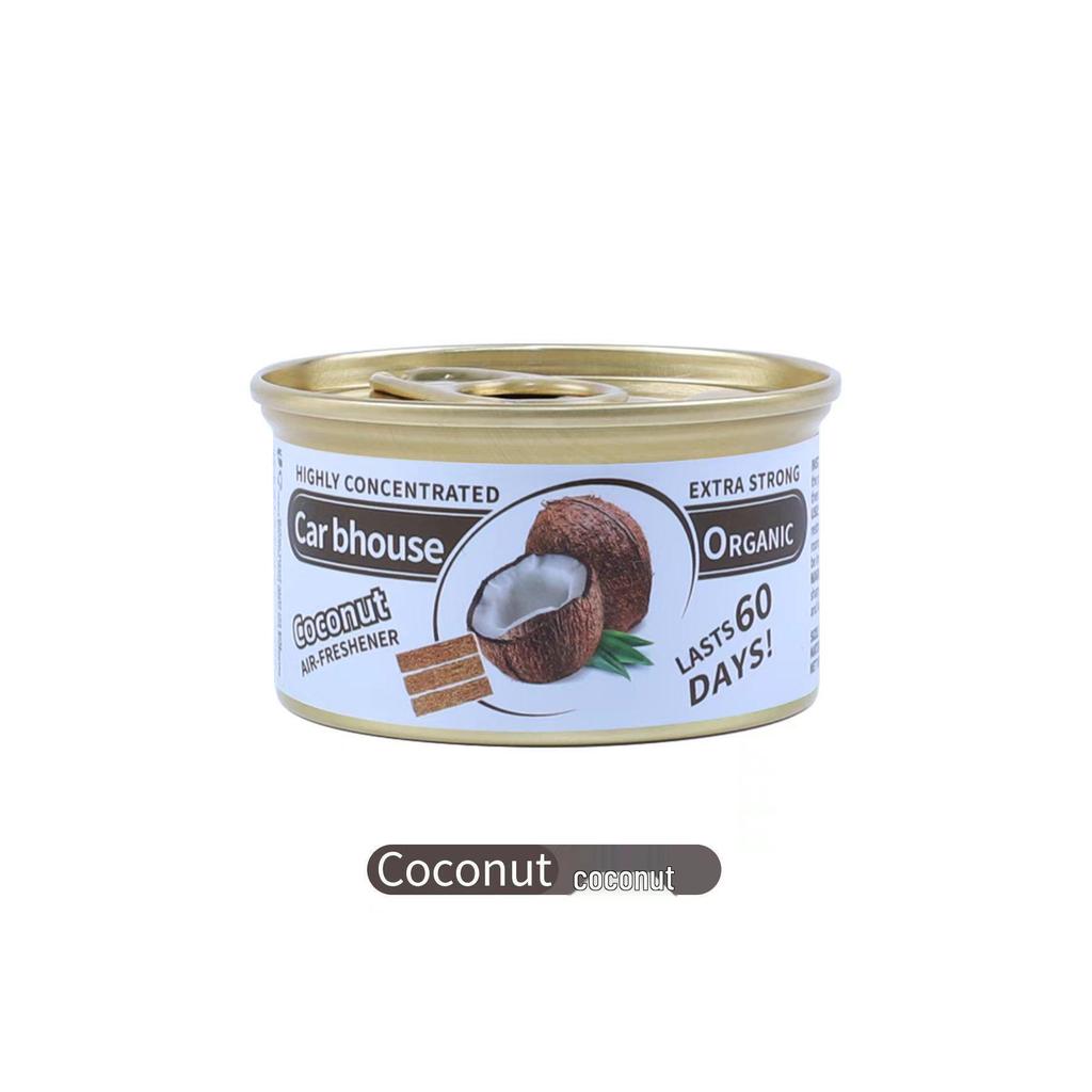 Wooden Block Canned Coffee Scent Car Air Freshener Odor Remover - Hot Seller