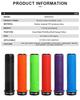 RIDERACE Bicycle Handlebars Grips TPR Rubber Ergonomic Mountain Mtb Bike Handle Bar Bmx Steering Grip Anti-skid Comfy Bar Ends