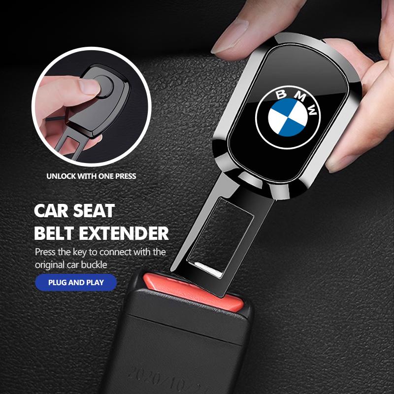Car Seat Belt Clip Extender Safety Lock Buckle Plug Accessories For BMW M F10 F20 F30 F40 F15 F25 F26 F31 F49 E62 E83 E84 WT5