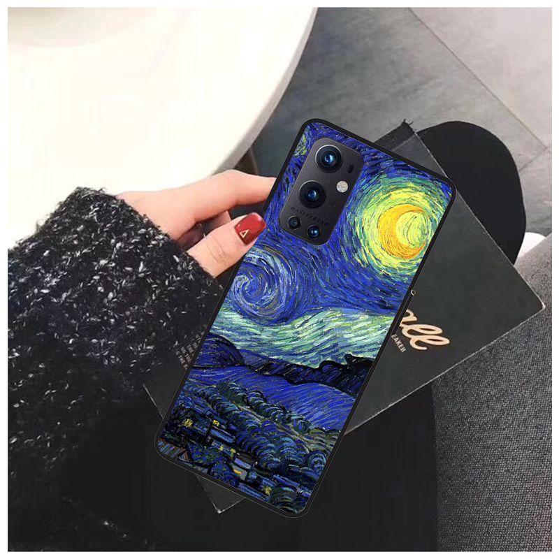 For OnePlus Nord N10 N100 Case CE 5G Funda Van Gogh oil painting Cases for One Plus 6 5T 6T 7T 8T 8PRO 9PRO Phone Cover Coque