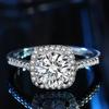 Time Inlaid Zircon Ring Diamond Ring Female