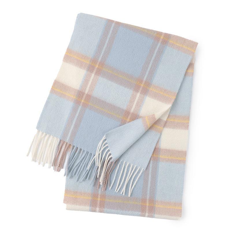 Hong Rong Unisex Woll-Karoschal - Warm für Herbst/Winter