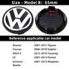 VW Polo Golf 4 5 Valve Stems Caps 4Pcs Volkswagen Wheel Center Cap Car Hub Cover Accessories For VW GTI Polo Golf Passat Tiguan Arteon Touareg Ta zs6