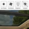 Car Sunroof Anti-mosquito Sun Shade Breathable Car Sunroof Screen Roof Magnetic Sun Protection Cover for Car Camping Trips