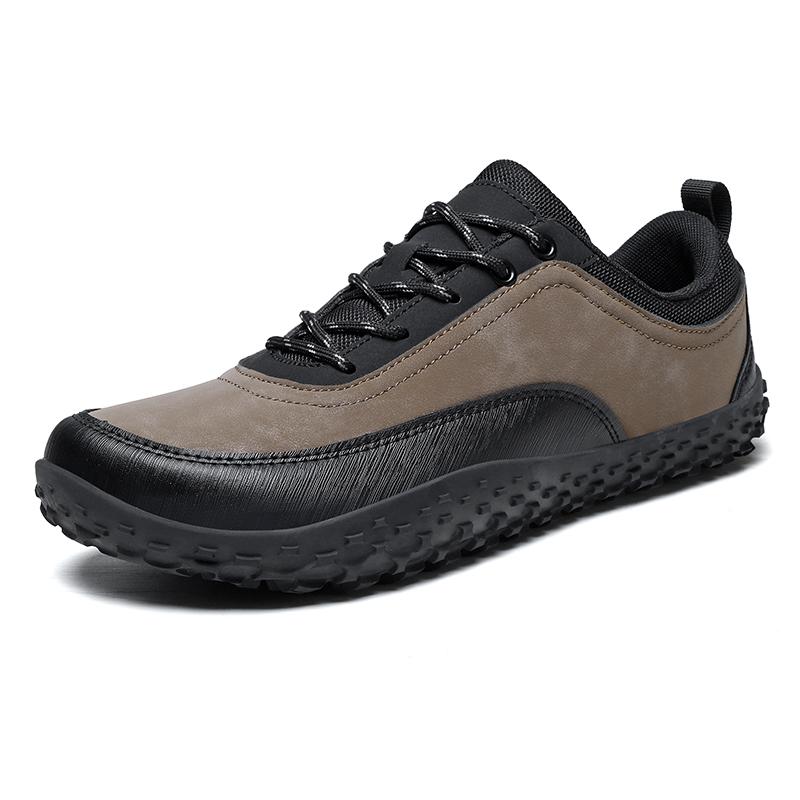 Fashion Vintage Style Casual Shoes Outdoor Leather Mens Sneakers Fashion Trend Sports Footwear Leisure Man Hiking Shoes Treking Footwear