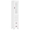 VidaXL Highboard White 34.5x34x180 Cm Engineered Wood 3199273