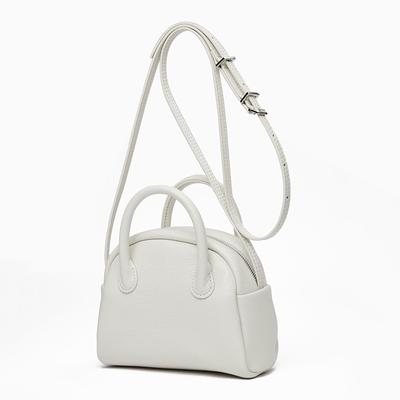 Bowlingtasche aus Rindsleder im koreanischen Stil, neue High-End- und Nischen-Muscheltasche, tragbare Umhängetasche aus Leder