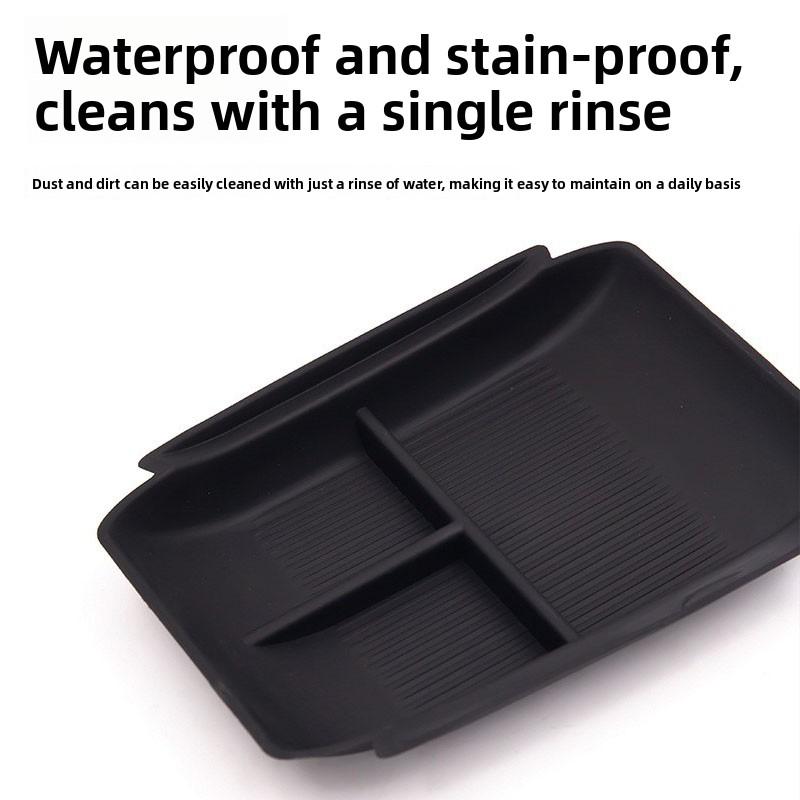 For LEAPMOTOR B03X 2026 Center Console Organizer Car Armrest Storage Box Central Lower Layer Tray Stowing Car Accessories