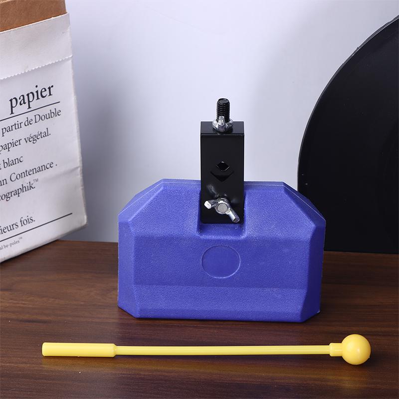 

.1Set Cowbell Clapper Drum With 1 Hammer Pitched Durable Treble Jazz Drum ABS Bell Percussion Instruments Accessories Drums Part