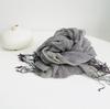 Japanese Rain Dew Linen Primary Color Scarf, Light Women'S Sunscreen Scarf
