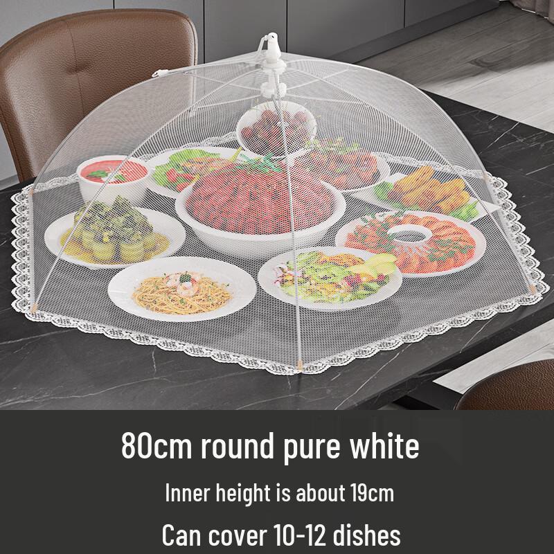 Foldable Anti-Fly Food Cover Net