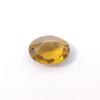 Oval Cut with Back Side Honey Comb Cut 15x12x9 Mm Size Eye Clean Natural Citrine Loose Gemstone, 6.90 Carat Citrine Stone.