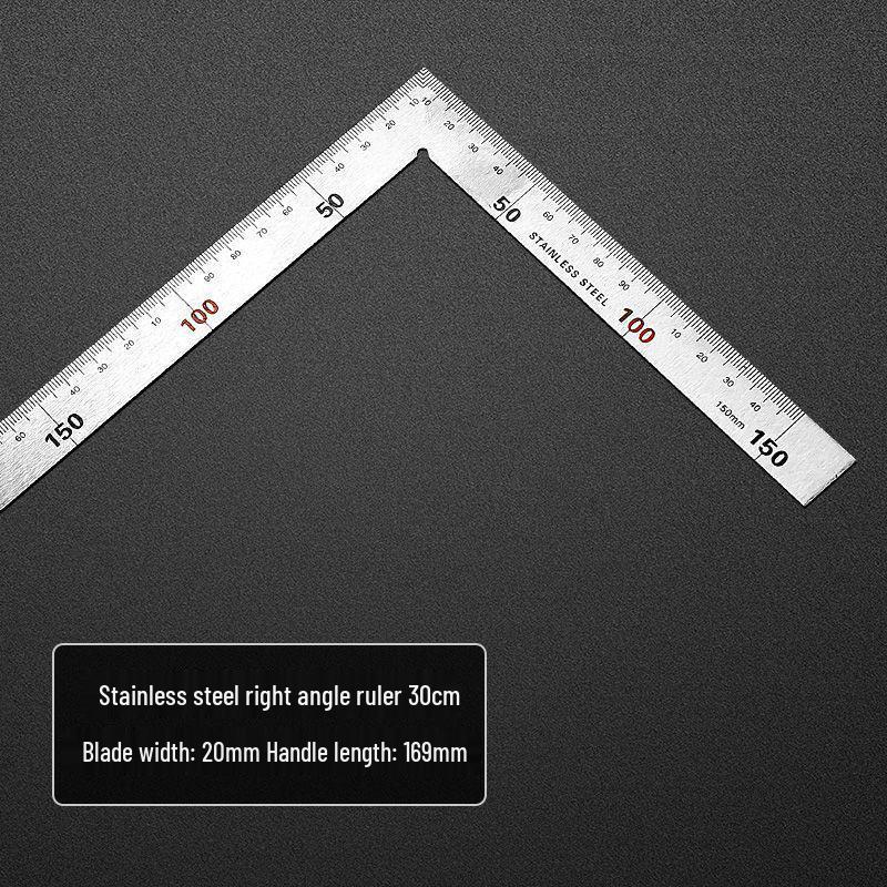 Set di righelli in acciaio ispessito: Righello Dritto 15cm-2m per Disegno & Disegno Tecnico, Spedizione Gratuita
