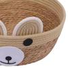 Rattan Rope Cat Bed 4 Season Universal Cute Bear Model Kitten Sleeping Nest for Pet Supplies