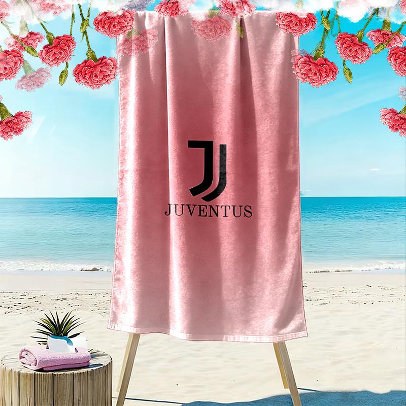 Serviette de plage Juventus Football Club Parfaite pour les voyages, les activités de plein air, la baignade, le camping, la randonnée