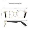 Headset Audio Drahtlose Bluetooth-Smart-Brille gepaart mit verschreibungspflichtigen Anti-Blaulicht-Gläsern, geeignet für Männer und Frauen