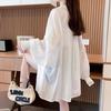 Navava Unisex Loose Fit Thin Cool Summer Long Sleeve Shirt Nb2170