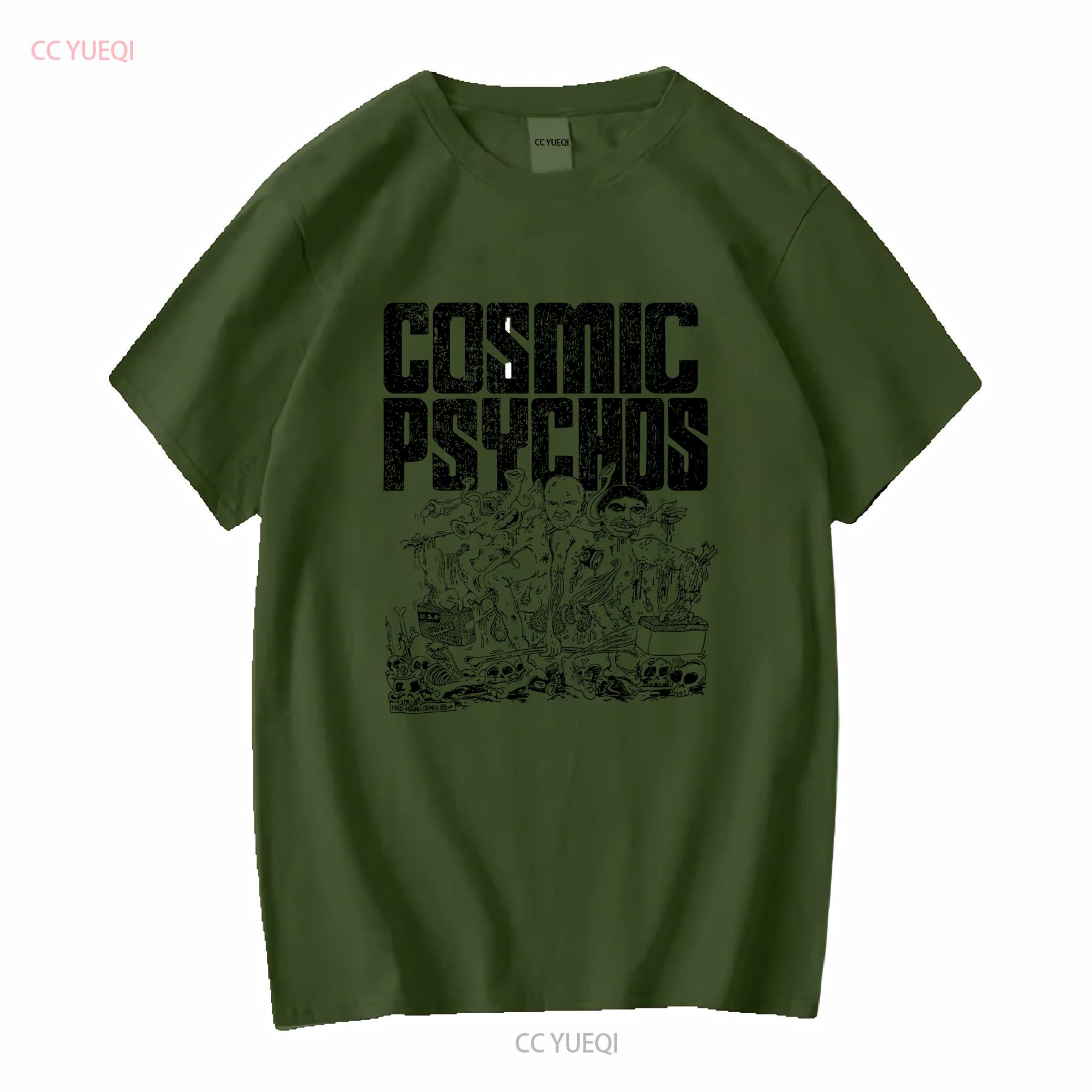 

Rare Cosmic Psychos Band For Fan T shirt S4455 long or short sleeves vintage Washed Stretched Soft Stylish Breathable Unisex M