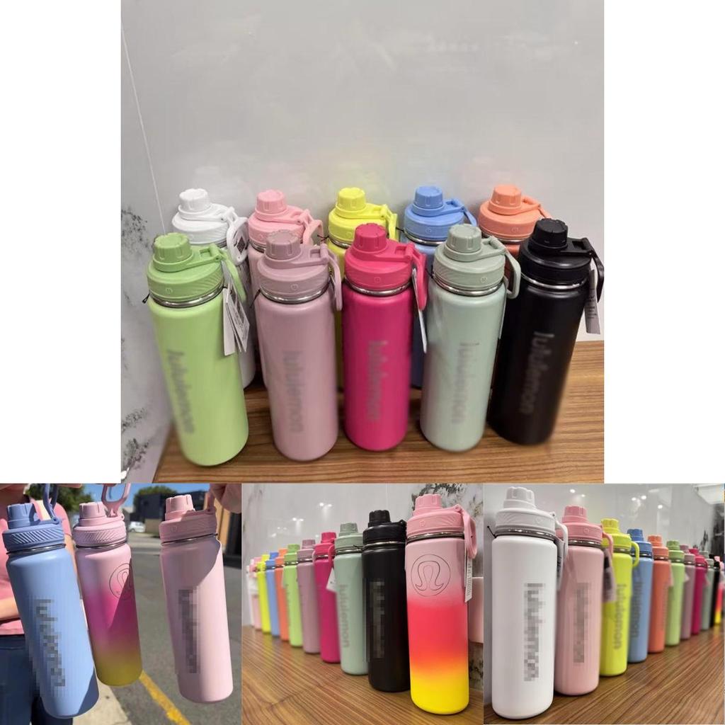 Back To Life Sport Insulated Water Bottle For Yoga And Outdoor Activities