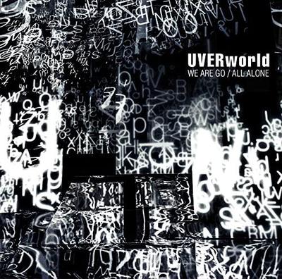 CD UVERWORLD - WE ARE GO/ALL ALONE(shokaiseisangen SRCL91312 Japan ObiJapanese Pop/Rock Used