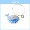 When I Fly Towards You Whale Keychain Stylish Plastic Bag Charm