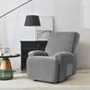 Single Seat Anti Slip Recliner Sofa Covers Velvet Stretch Reclining Couch Slipcovers Furniture Anti Cat Scratch Recliner Chair P