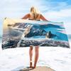 Baikal Beach Towel Microfiber Oversized Travel Towels Lightweight Super Absorbent Compact Beach Accessories Quick Dry Pool Towel