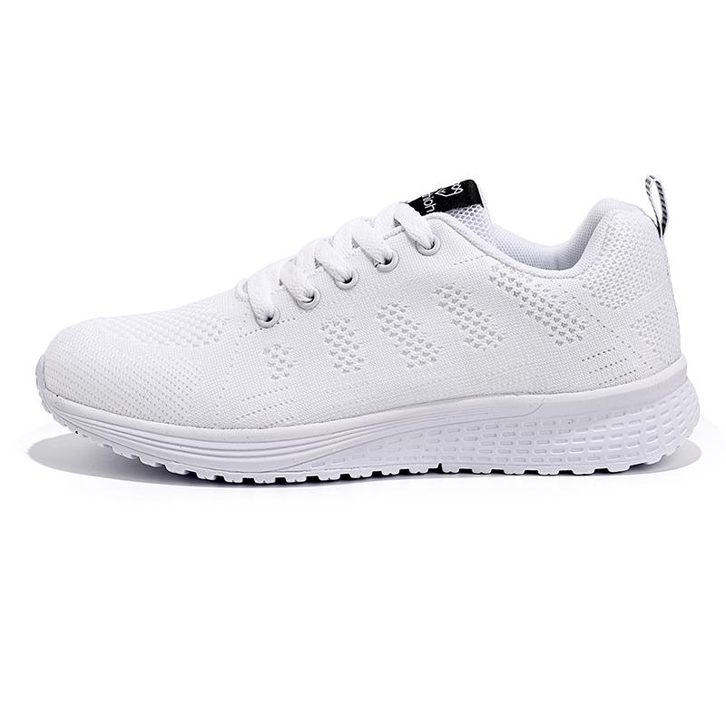 Men Women Sports Sneakers Lightweight LaceUp Fashion Flat Flats Shoes Lace Nurse Round Toe Shoe Walking Woman Plus Size