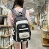 Schoolbag new niche large-capacity schoolbag high value college style junior high school student high school student backpack star backpack