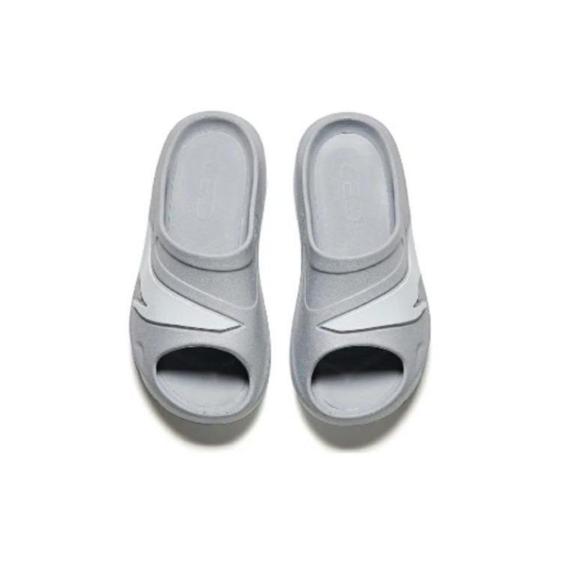 Anta Comfortable Versatile Non-Slip Thick Sole Casual Slide Sandals Men Footwear Gray 112438523-3