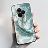 New Soft Black Casing For TCL NxtPaper 60 Ultra Green Cartoon Rabbit Pattern Shockproof Cover For TCL Ion X/TCL Ion V Case