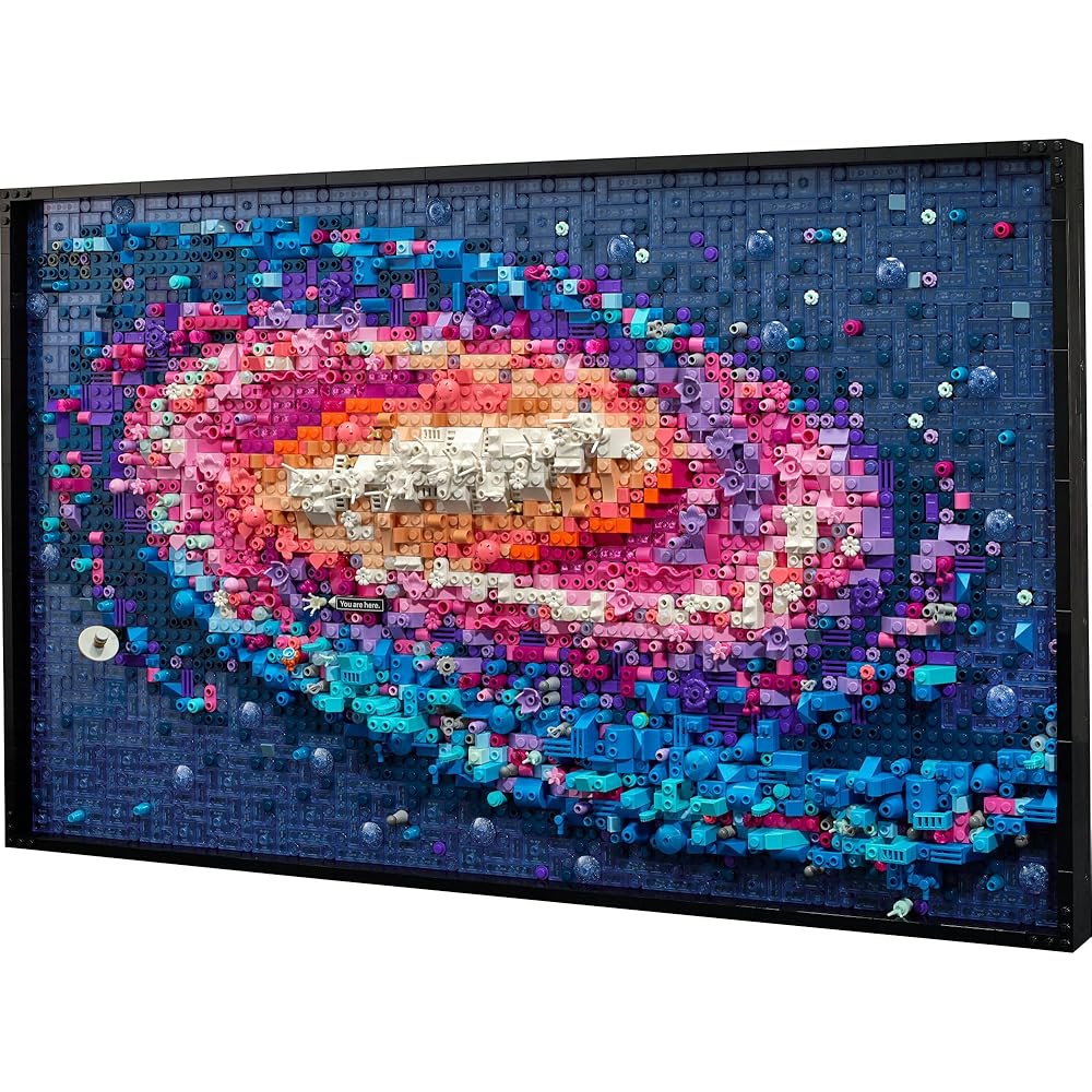 LEGO Art Milky Way Galaxy Building Set 31212 Decorative Toy for Home Interior Gift for Men and Women