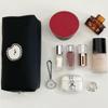 Multi-function Black Canvas Stationery Bag Pencil Bag Cosmetic Bag Storage Pouch