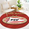 Philips Sport Vereniging Custom Name Round Area Rug,Carpet Rug for Living Room Bedroom Sofa Playroom Decor,Non-slip Floor Mat