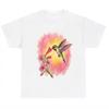 Kolibri Aquarell Naturliebhaber Geschenk Für Freunde Weißes T-Shirt