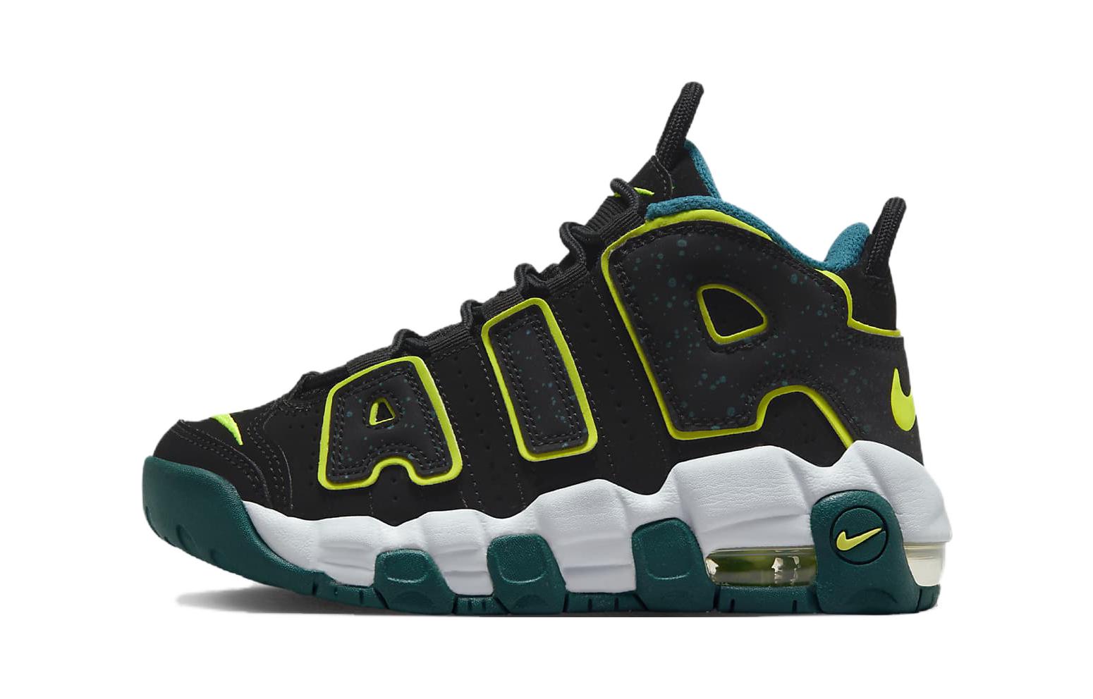 Nike Air More Uptempo PS  Black Geode Teal  DZ2810-001 28