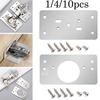 With Mounting Screws Hinge Repair Plate Cabinet Hinge Part