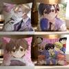 Hot O-OOuran High School Host Club Cushion Cover Soft Washable Pillow Case Multi-Scene for Couch Bed Travel Office Use