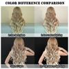 Professional  WIGS 13*4 Lace Front Wig Long Loose Wavy Blonde Wig for Women Synthetic Light Brown Lace Side Bangs Wigs Natural Looking
