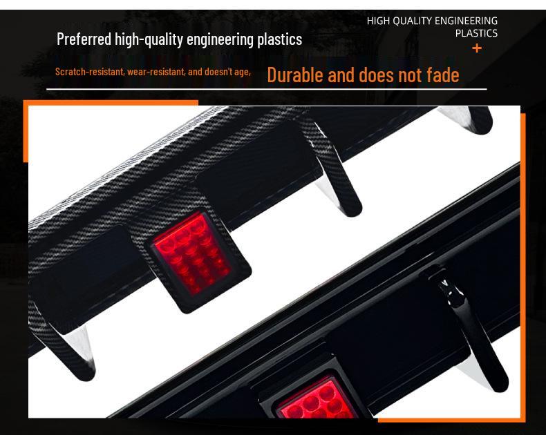 Compatible with Volkswagen Golf MK7.5 TCR GTI (2017-2019) Rear Lip Spoiler.