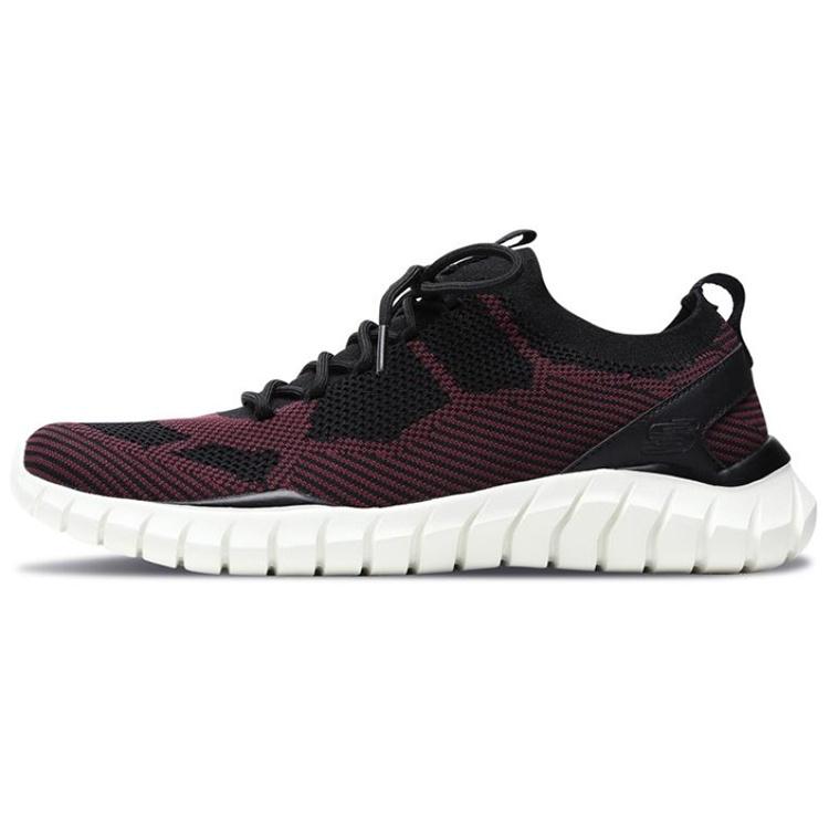 Skechers Overhaul Black/White/Red Men s 52820-BKBU EU 43