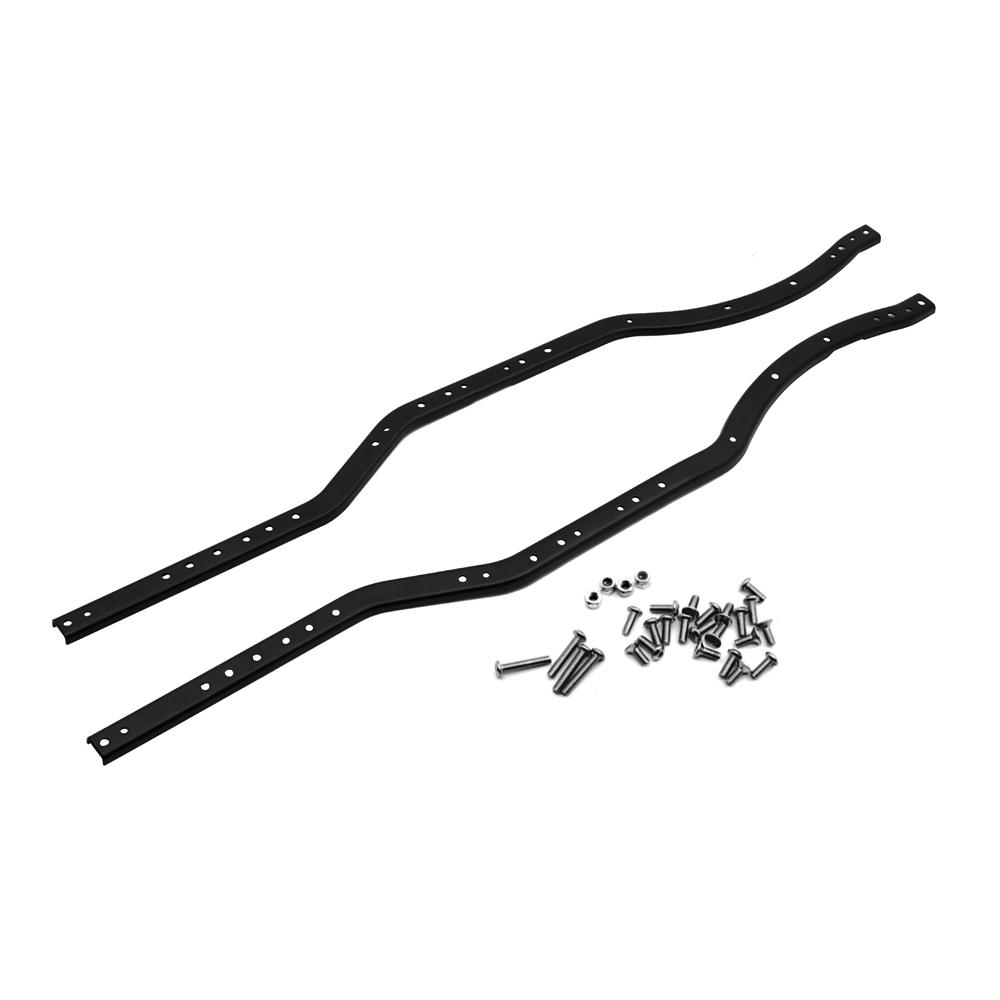 AXSPEED Stainless Steel Girder Side Frame Chassis for 1/10 RC Crawler Car Axial SCX10 90046 90047 Upgrade Parts