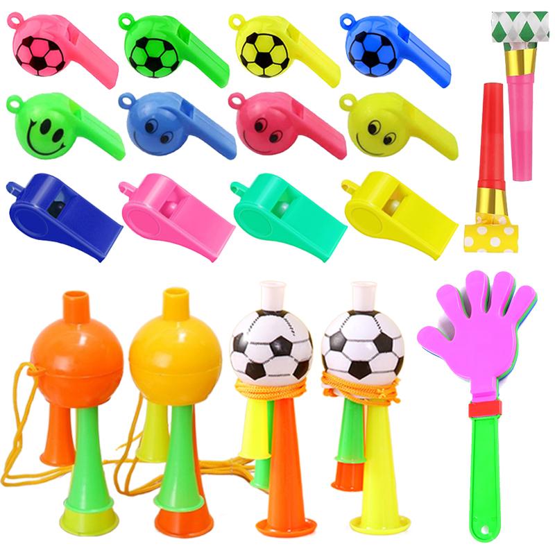 5~10pcs Whistle Plastic Mini Horn Cheerleading Supplies Sports Competition Soccer Basketball Cheerleading Referee Whistles TMZ