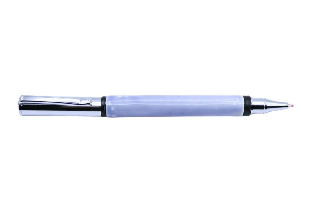 Kiyoteru Craft Porcelain Ballpoint Wisteria Purple Cap-Type Pen, CLJ_TCP_31