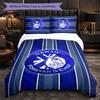 Sheffield Wednesday Themed Bedding 3Pcs Duvet Cover Set Decorative Bed Linen For Teen Room Home Decoration