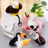 Plush Toy Simulation Bird White-headed Bird Small Doll