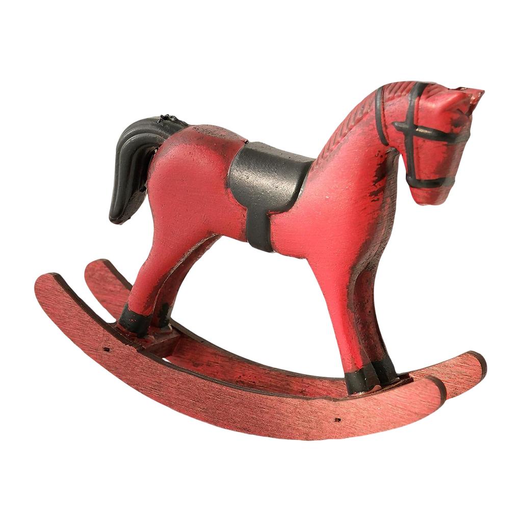 Horse Wood Ornaments Living Room Table Decoration, Horse Decoration Ornaments